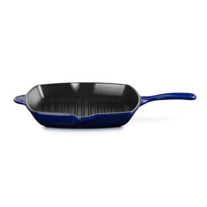 Le Creuset Indigo Cast Iron Square Grillit 26cm